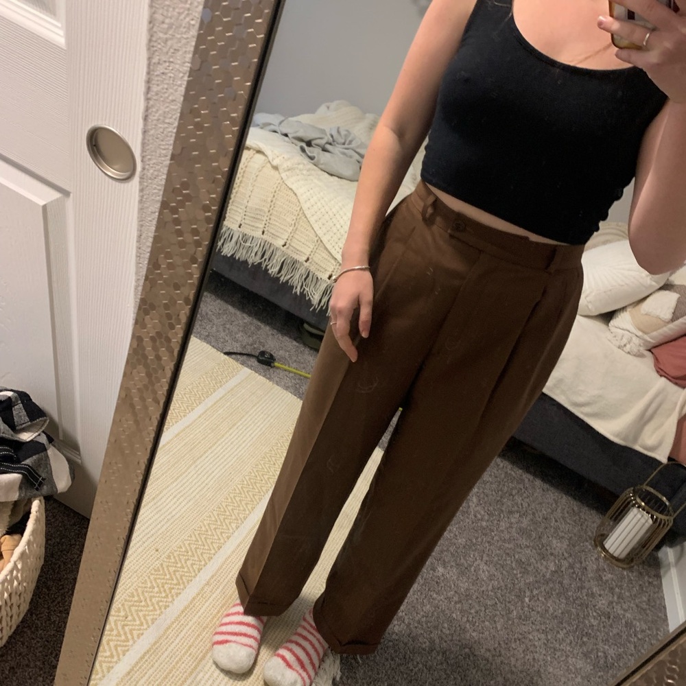 Burberry. Authentic. Wool and cashmere trousers. Size 10 - Picture 11 of 12